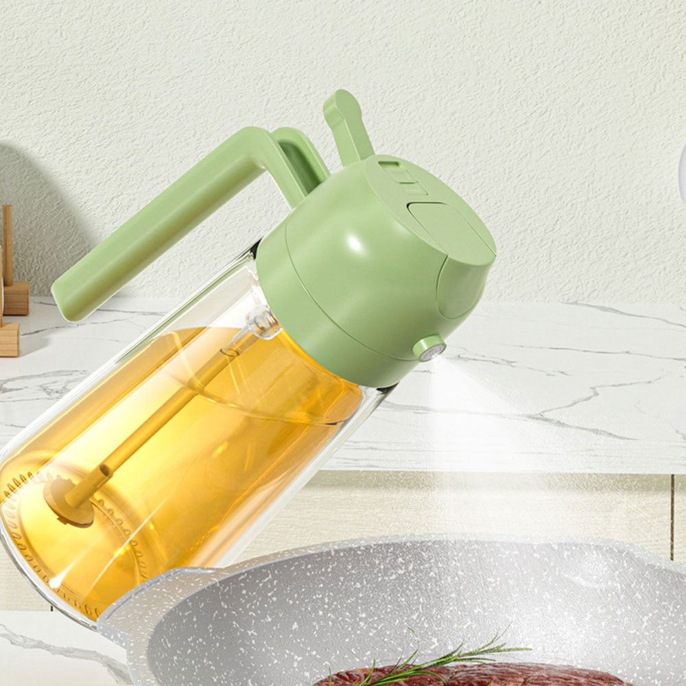 2-in-1 Oil Sprayer Bottle for Cooking, Baking and BBQ