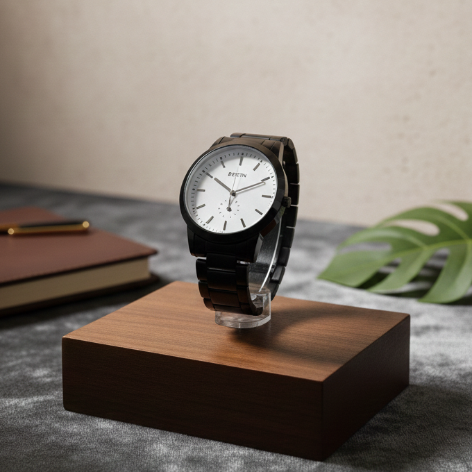 BESTWIN Matte Black Watch